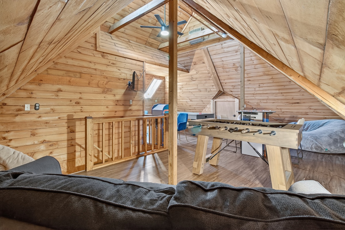 FLXFarmhouse-7Bd-6Ba-HotTub-Firepit-Arcade-Pets - Photo 45